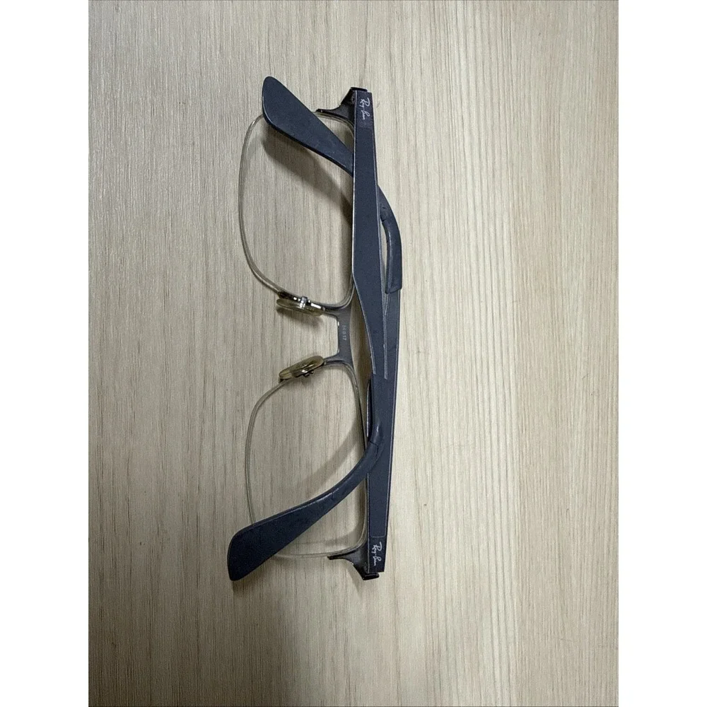RAY-BAN RB6335 2855 Gray Matte Half Rim‎ 54-17-145 Eyeglasses Frame ONLY